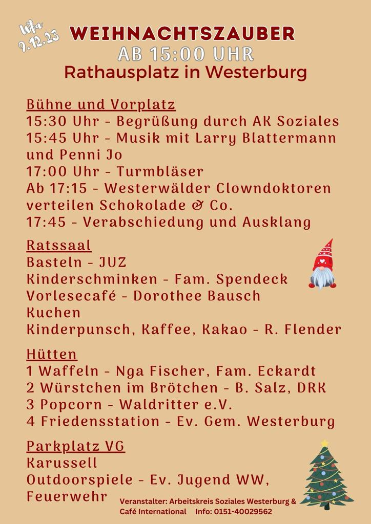 Weinachten für Alle – Westerburg – 9 Dezember 2023