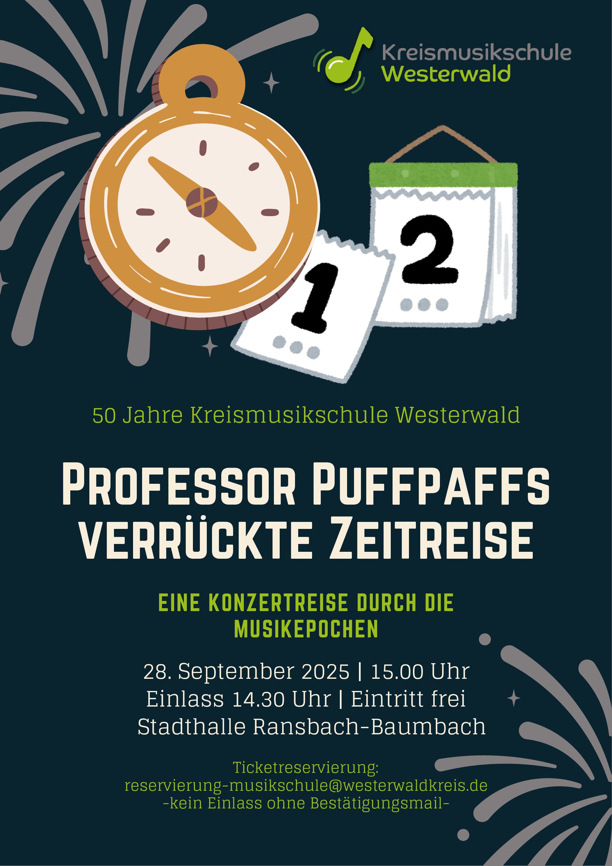 Kreismusikschule Westerwald Jubiläumskonzert 28 September 2025